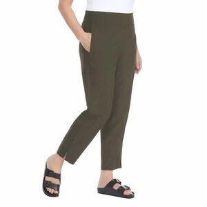 NWT Kirkland Signature Ladies' lightweight Ankle Pant navy 4 way stretch S